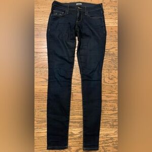 True Religion Low Rise Super Skinny Casey Jeans, Size 25